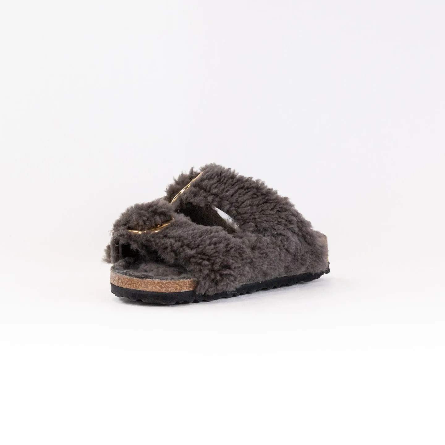 Birkenstock Arizona Big Buckle Shearling (Women's) - Concrete Gray