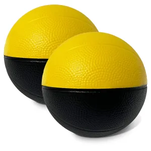 Botabee 4 Foam Mini Basketball for SKLZ Pro Mini Hoop Micro, 2 Pack | Safe & Quiet Small