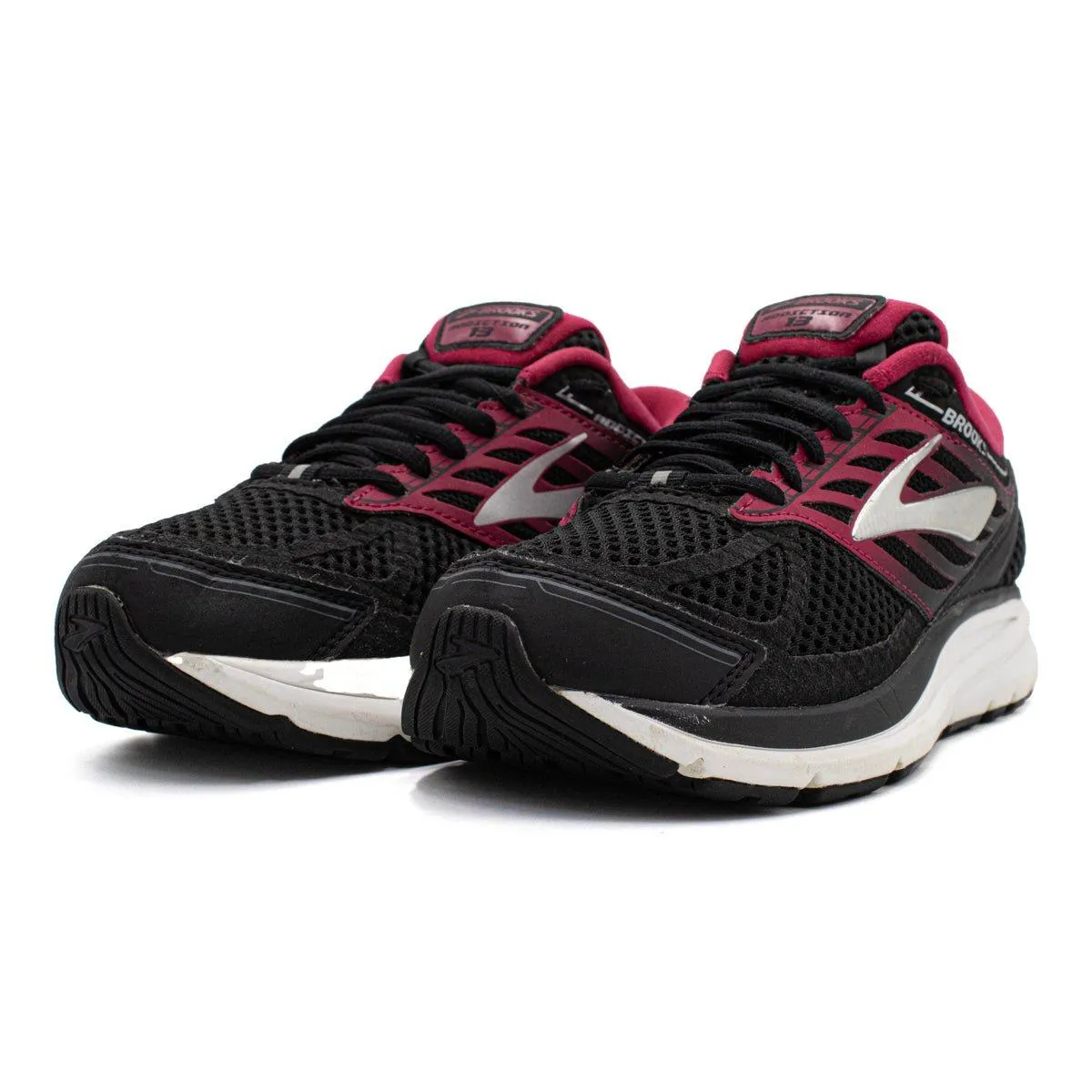 Brooks Addiction 13 Running Sport Shoes Mesh Black Colour For Women