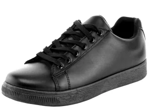 Cambridge Select Women's Basic Solid Fashion Sneaker