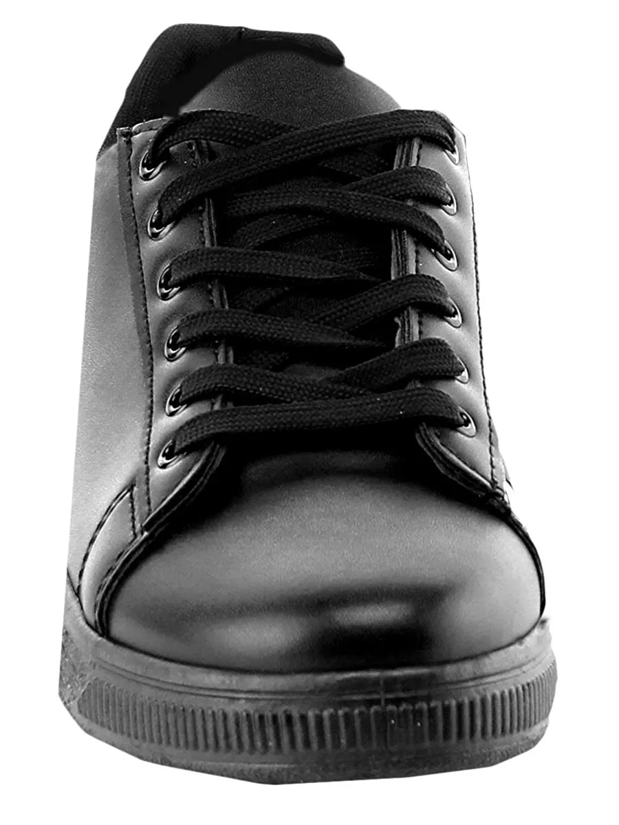 Cambridge Select Women's Basic Solid Fashion Sneaker