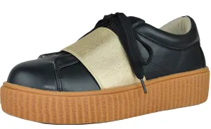 Chase & Chloe Women's Platform Creeper Fashion Sneaker