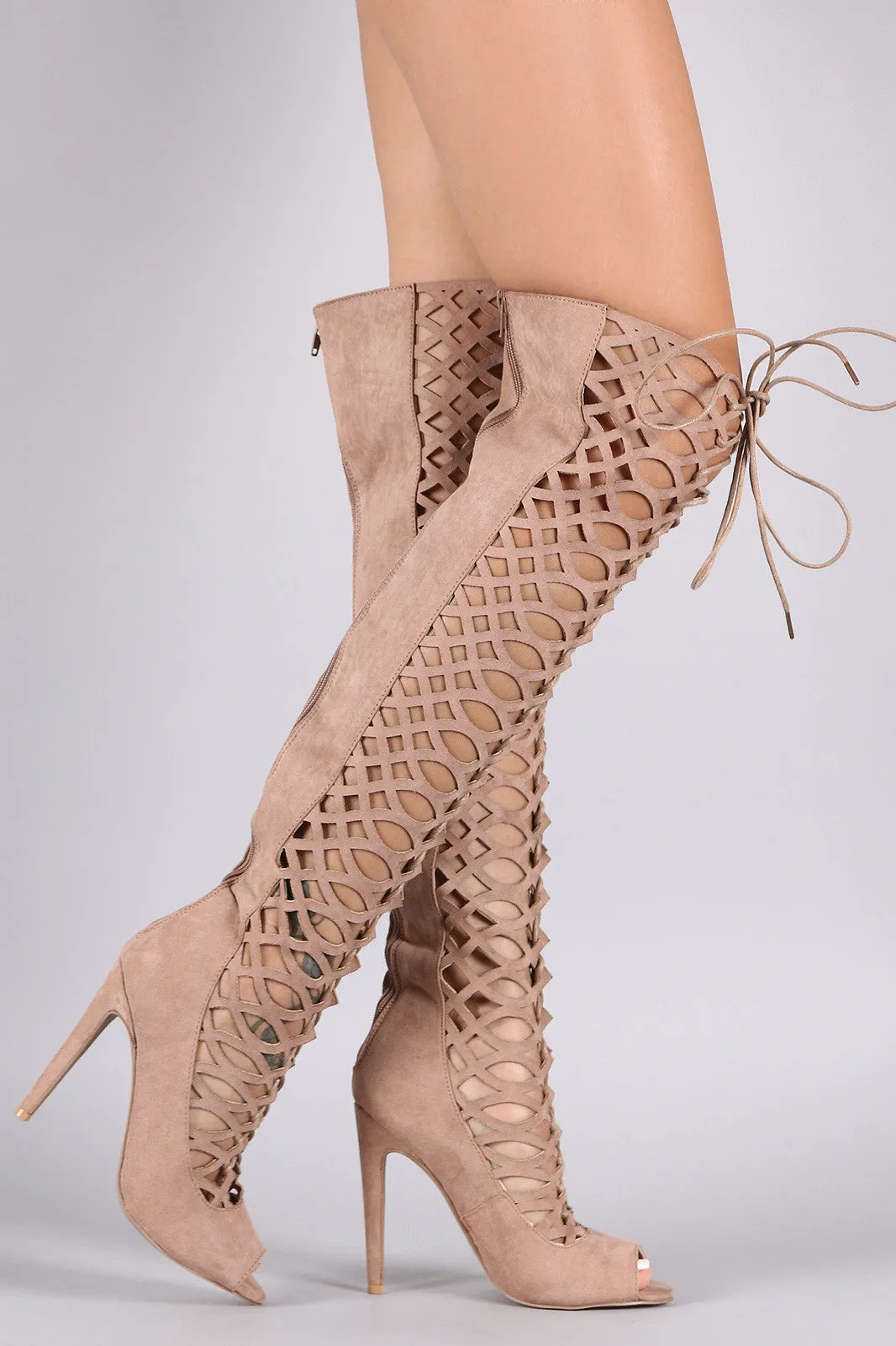 Chloe - Thigh High Heel Boots