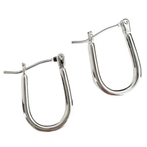 Claire Silver Hoops