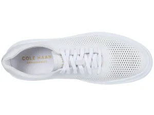 Cole Haan Grandpro Rally Laser Cut Sneakers, white