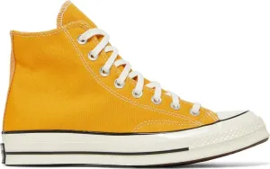 Converse Chuck 70 Hi Sunflower Sneakers, Yellow