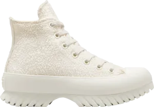 Converse Chuck Taylor All Star Lugged 2.0 High Egret Sneakers, Cream