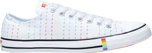 Converse Chuck Taylor All Star Ox Pride Pattern Sneakers, White