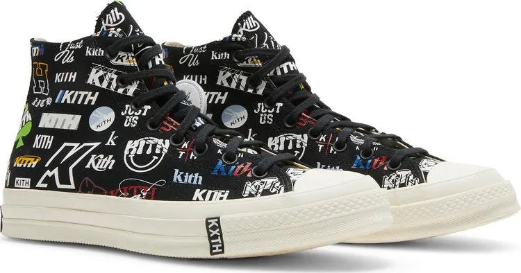 Converse Kith x Chuck 70 High 10th Anniversary Sneakers - Black