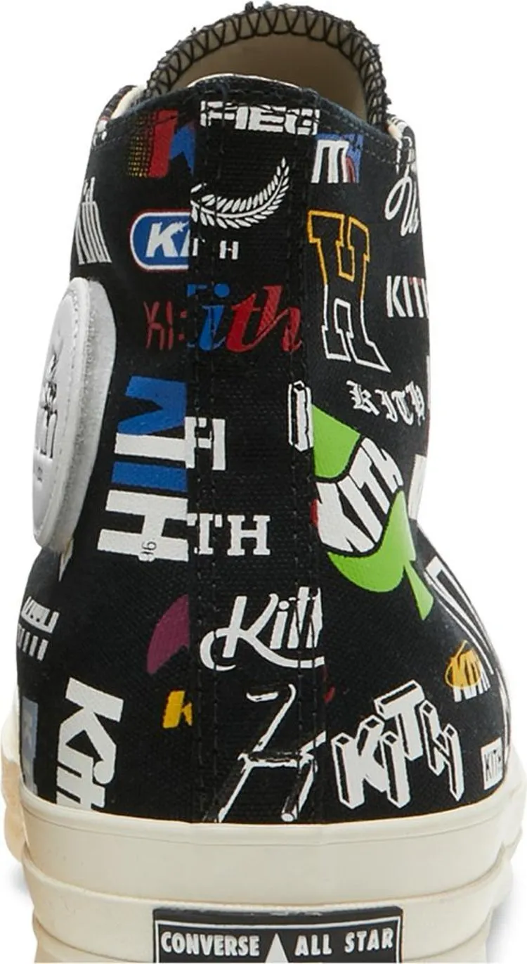 Converse Kith x Chuck 70 High 10th Anniversary Sneakers - Black