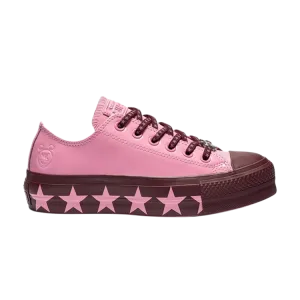 Converse Miley Cyrus x Wmns Chuck Taylor All Star Lift Ox 'Pink Burgundy' Sneakers, Pink