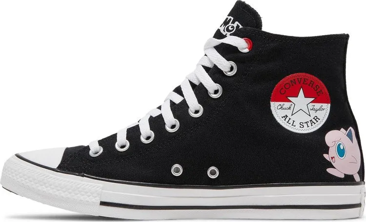 Converse Pokemon x Chuck Taylor All Star High First Partners Sneakers, Black