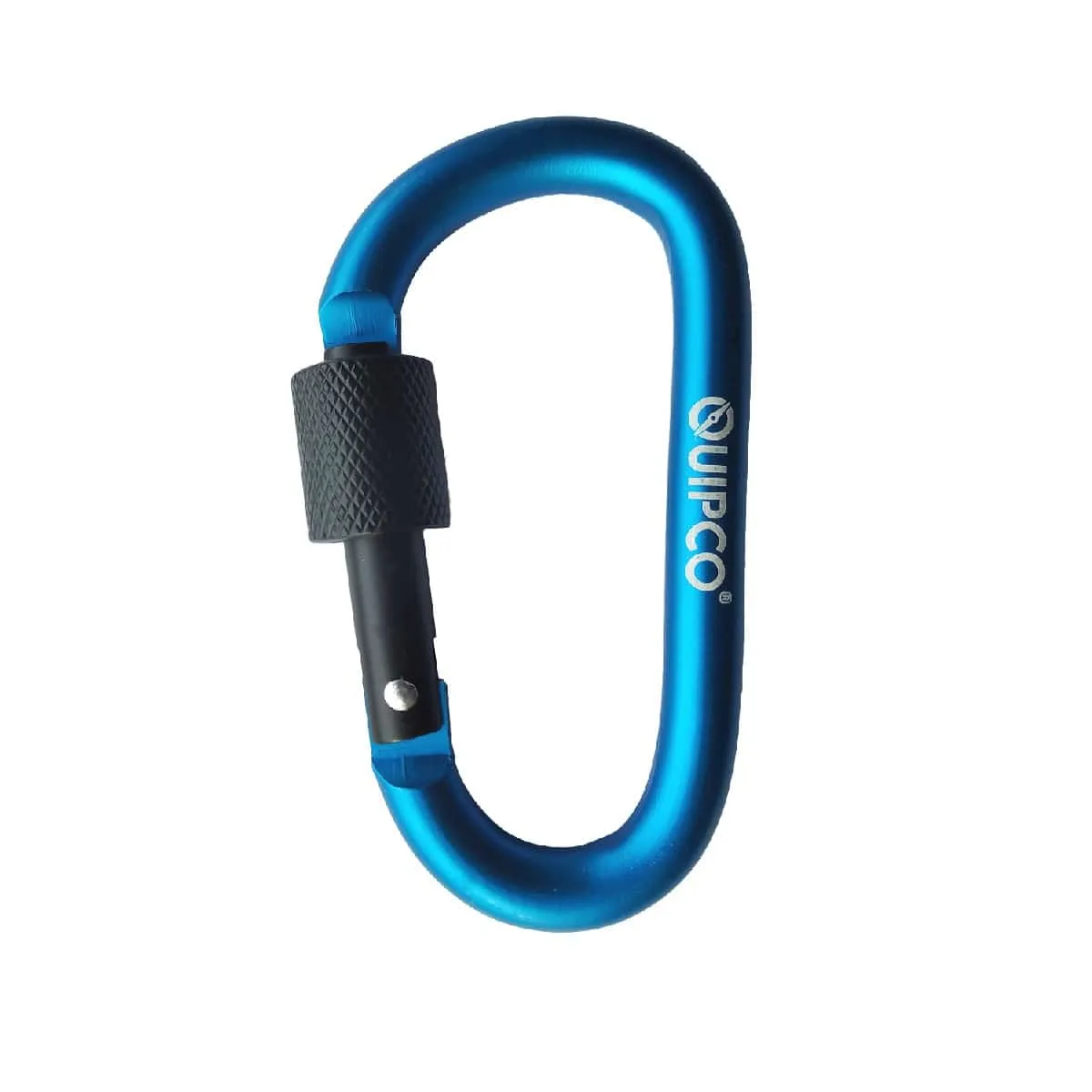 Coral Screwgate Accessory Carabiner - 8cms - Blue