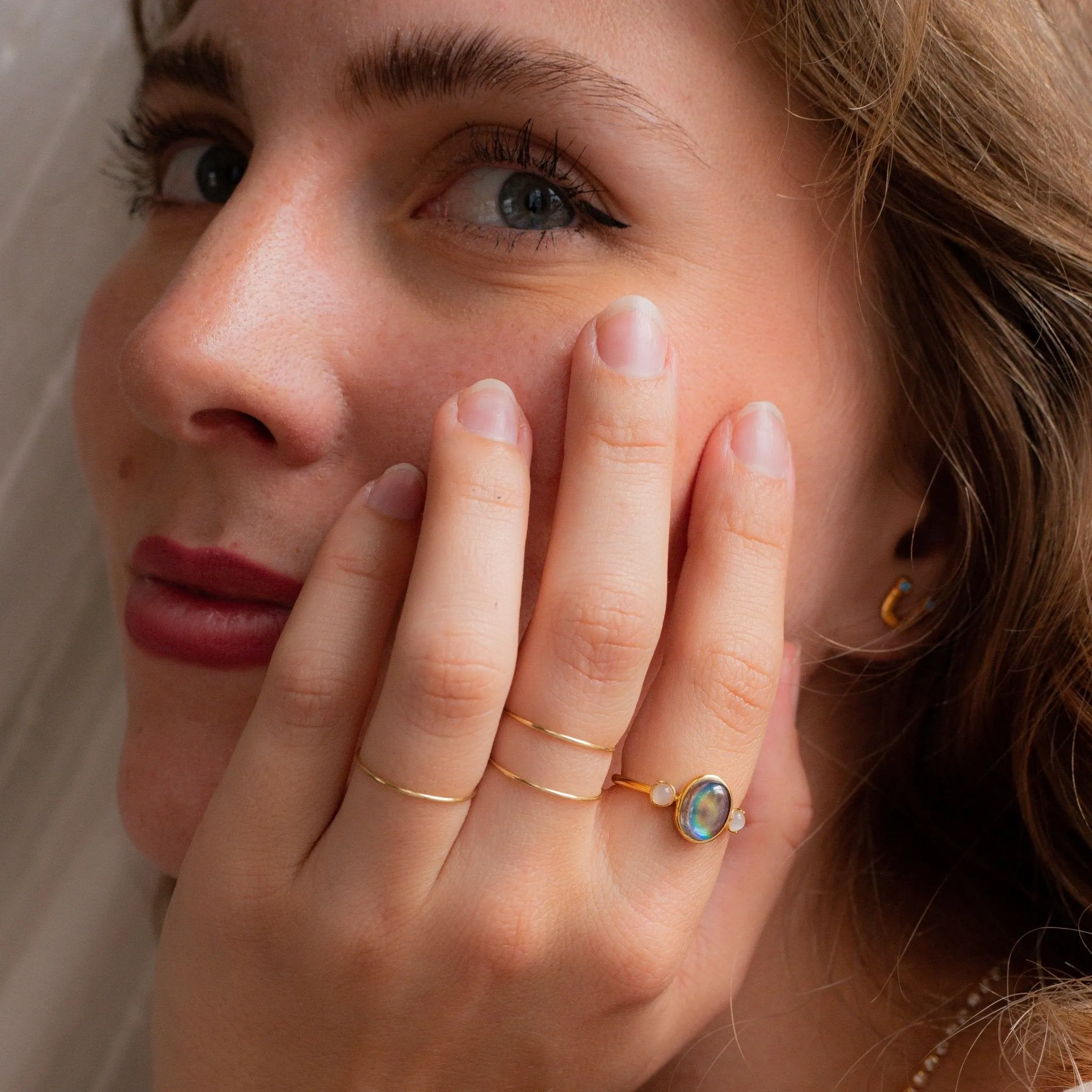 Crystal Cloud Arc Studs