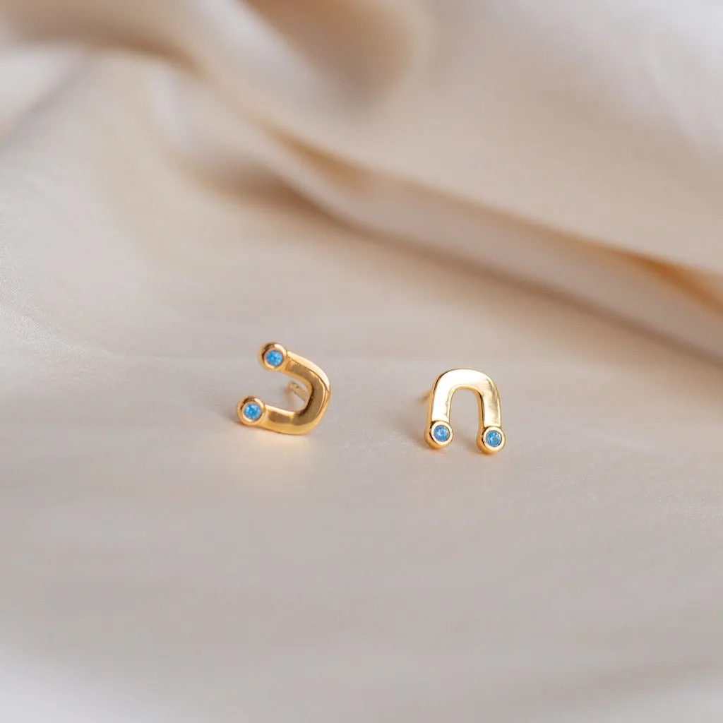 Crystal Cloud Arc Studs