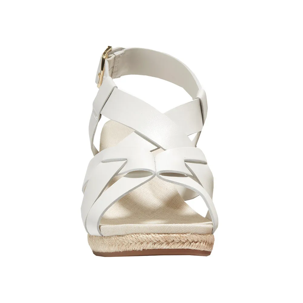 Crystal Espadrille Wedge Sandals