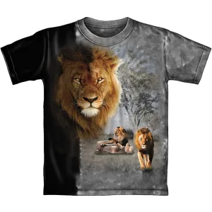 Dawhud Direct Lion Pride Tie Dye Adult Tee Shirt (XL