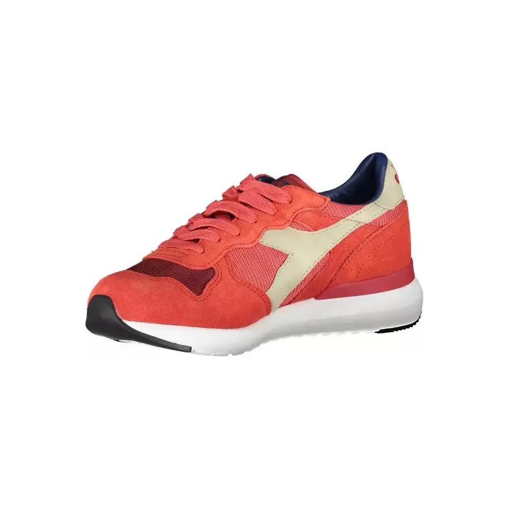 Diadora Red Leather Women Sneaker