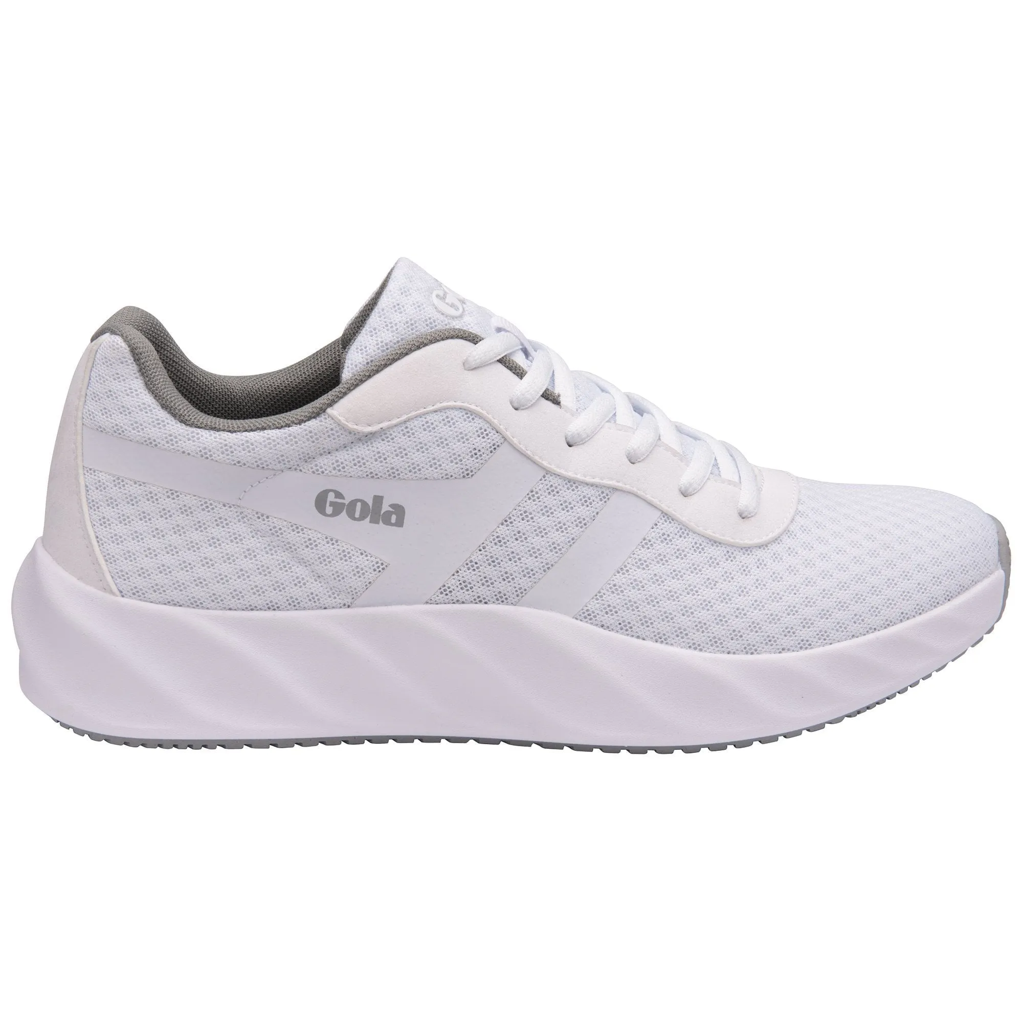 Draken Running Sneakers (White/Grey)