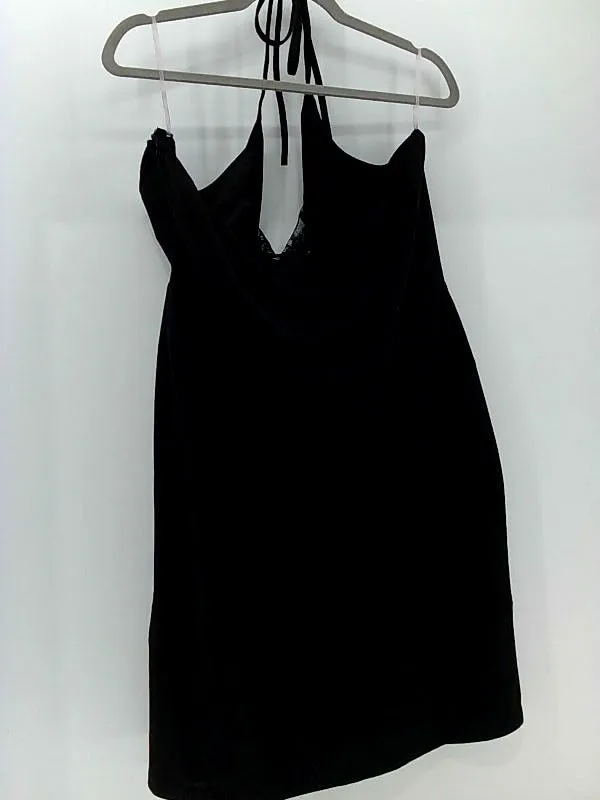 Elegant Black Formal Tank Dress Size 16 Pair of Shoes