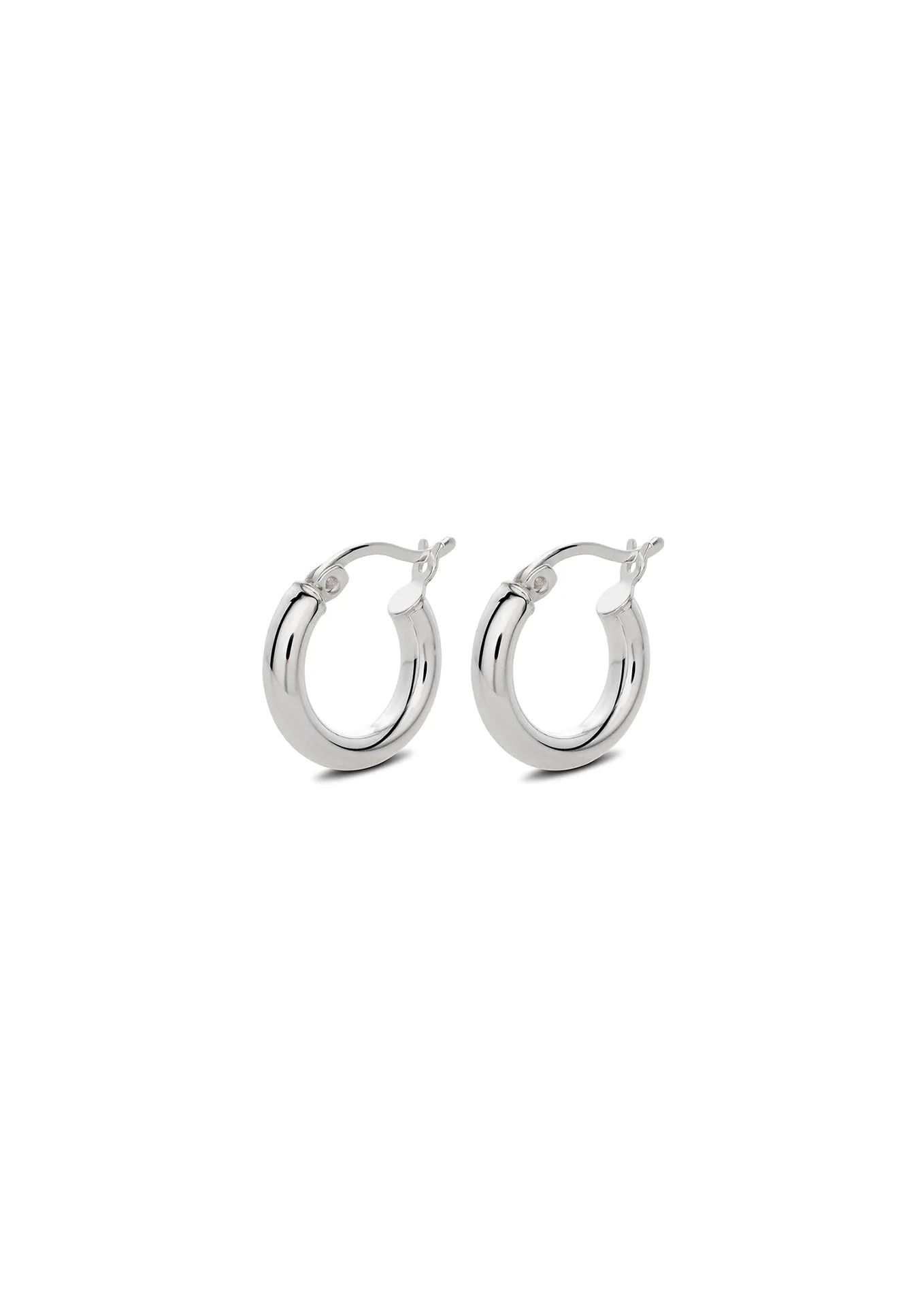 Ella Hoops Silver