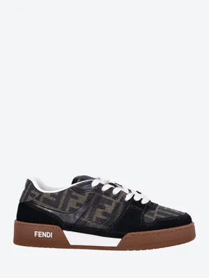 Fendi match ff leather sneakers