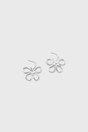 Flora Medium Hoops