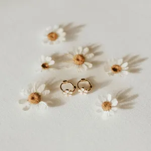 Flower Mini Hoops