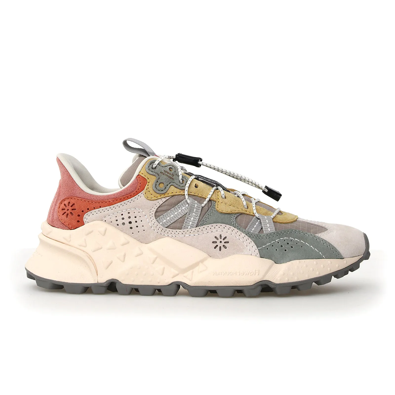 Flower Mountain Tiger Hill (Women) - Milk/Light Green/Yellow