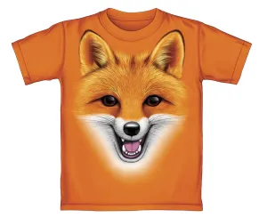 Fox Face Adult Tee Shirt (Adult Large