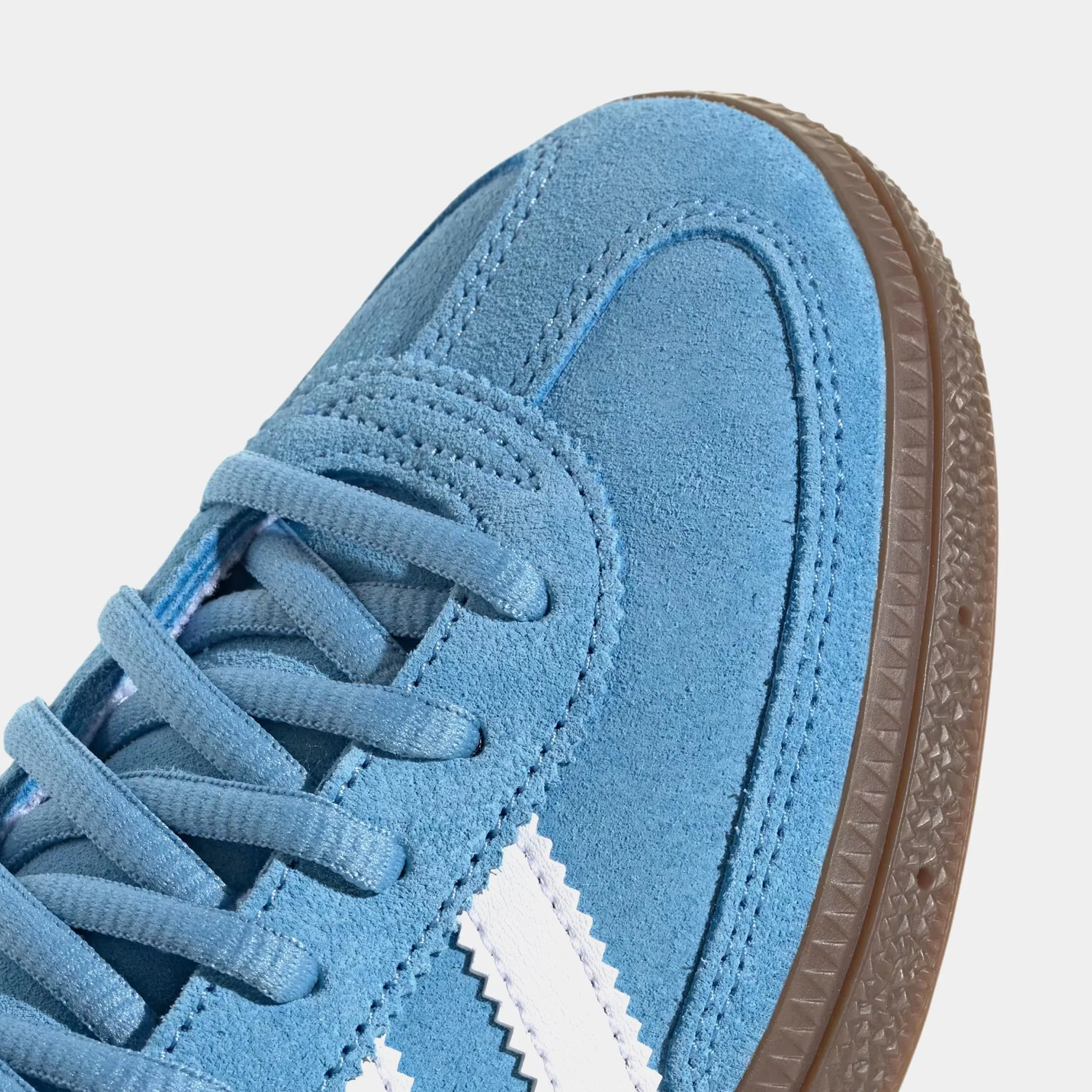 Handball Spezial Grade School Lifestyle Shoes (Light Blue/White/Gum)