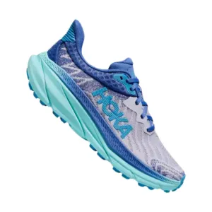 HOKA Women's Challenger 7 Trail Running Shoes - Ether/Cosmos