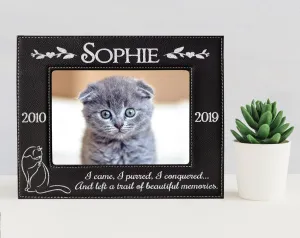 I came, I purred, I conquered.. | Picture Frame