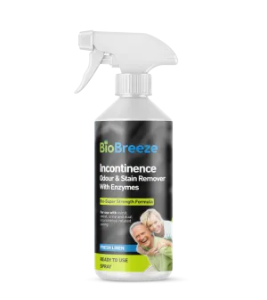 Incontinence odour & stain remover