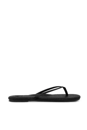 Indie Flip Flops - Black Weave