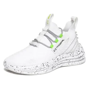 JUSTNOTAG Sports Casual  Letter Lace Up Sneaker