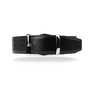 Leather Belt Reversible - Black Calf/Brown Calf