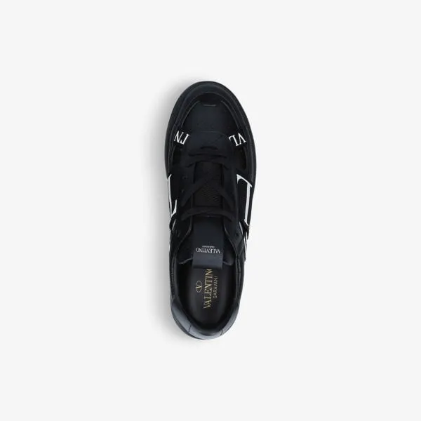 Leather sneakers VL7N with Valentino Garavani logo, black