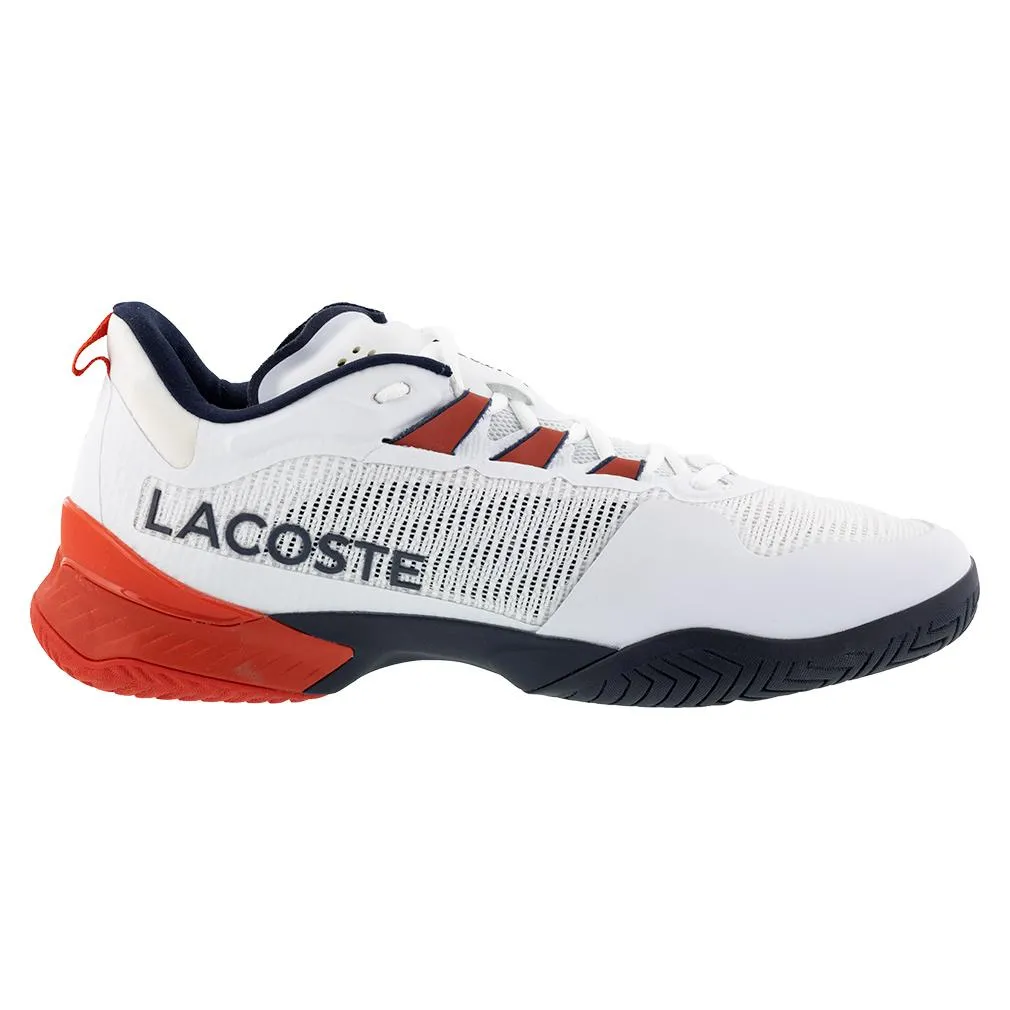 Men's AG-LT23 Ultra Tennis Shoes White and Red