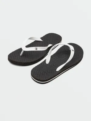 Mens Eco Concourse Sandals - White