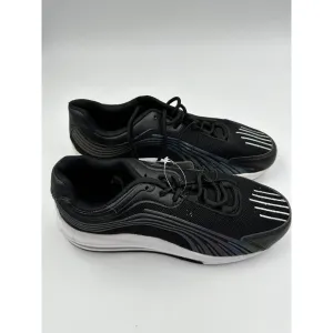 Men's Size 8, Black and White Air Style Sneakers