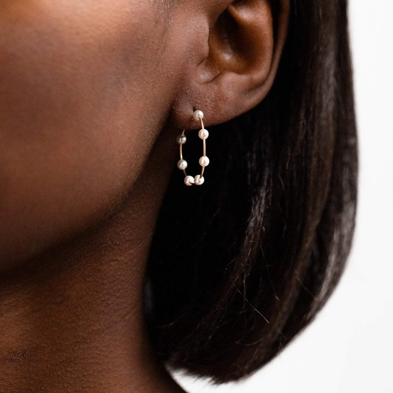 Molly Petite Hoop Earrings