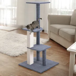 Multi-Level Cat Tree Tower, Sisal Posts, 124cm - i.Pet