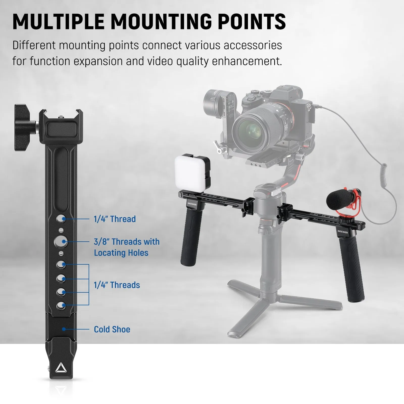 NEEWER GA006 Dual Handgrip for DJI Gimbals