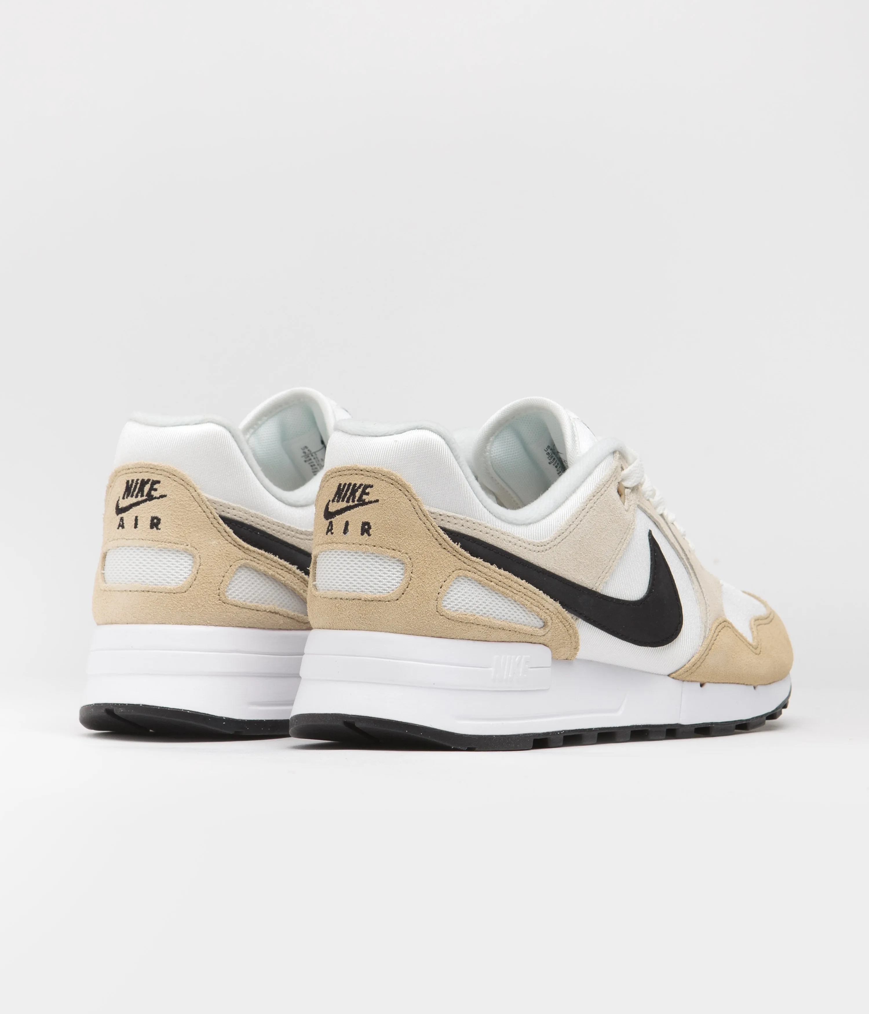 Nike Air Pegasus 89 Shoes - Summit White / Black - Hemp - Light Orewood Brown