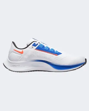 Nike Air Zoom Pegasus 38 Men Running Shoes White/Blue