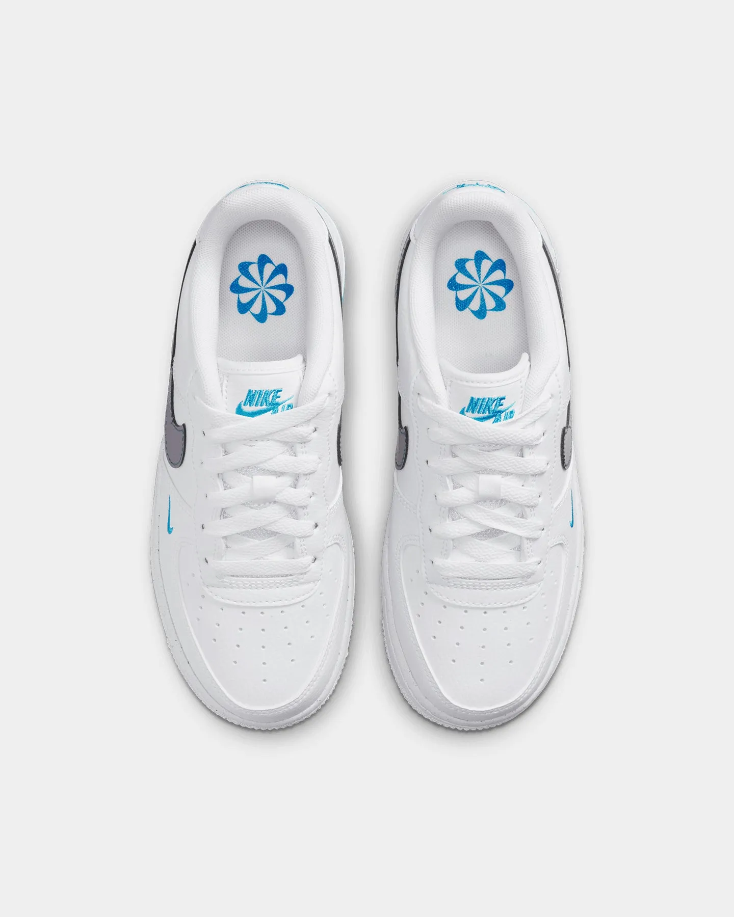 Nike Kids' Air Force 1 Next Nature (GS) White/Blue Light