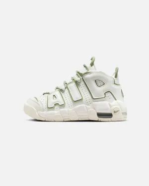 Nike Kids' Air More Uptempo (GS) Sail/Oil Green