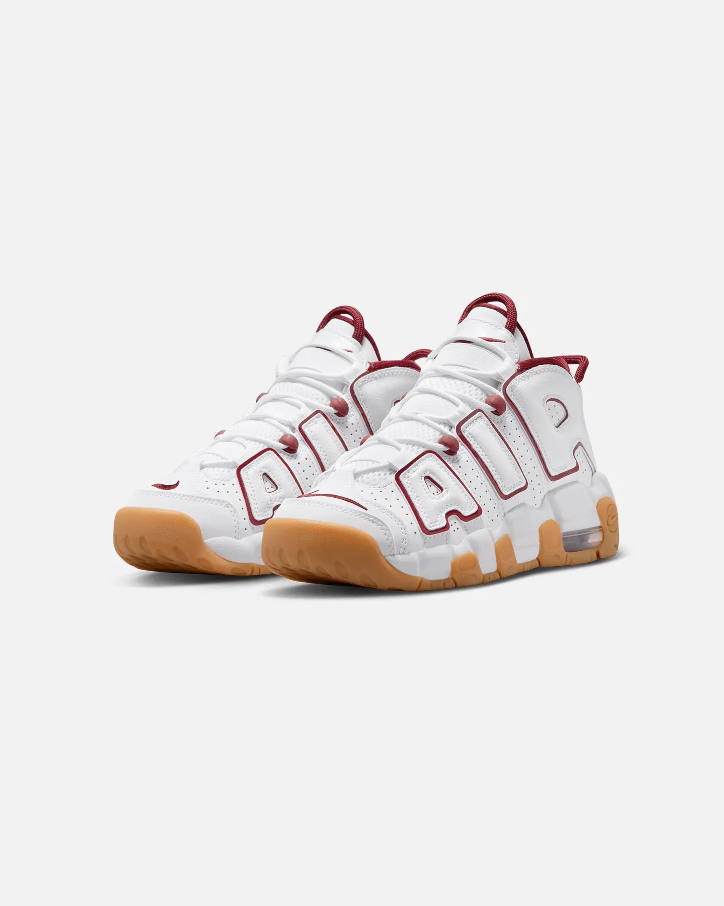 Nike Kids' Air More Uptempo (GS) White/Red