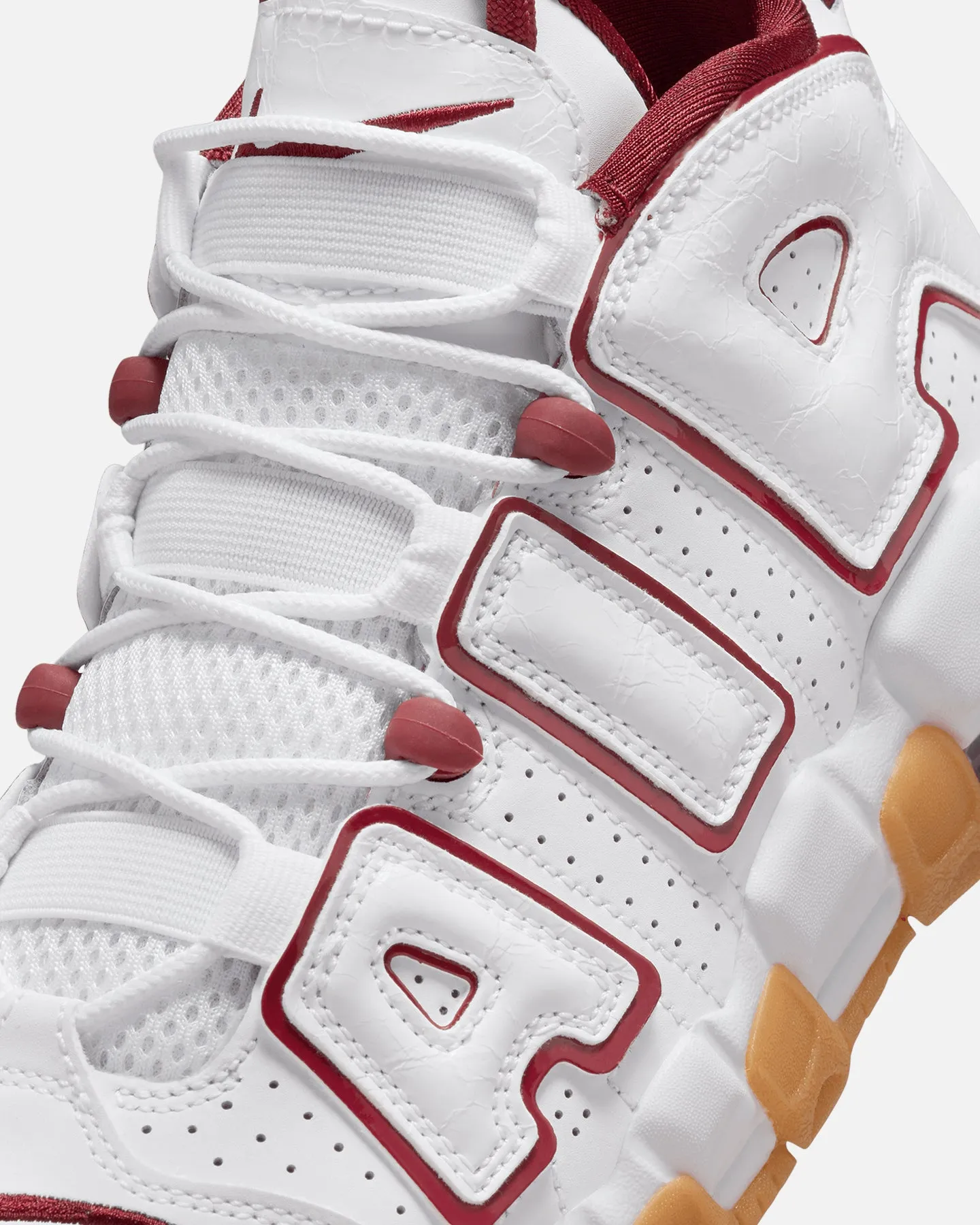 Nike Kids' Air More Uptempo (GS) White/Red